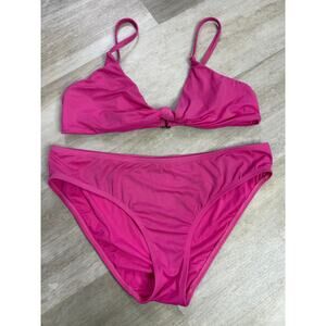 Andie Swim Pink Bikini Swimsuit Size Medium